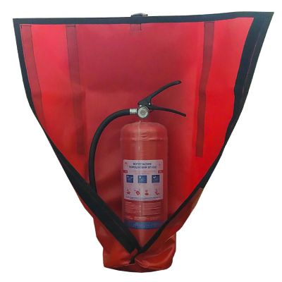 Powder Fire Extinguisher Cover for 3 kg TNT fabric density 450 g/m2
