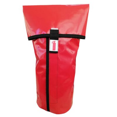 Powder Fire Extinguisher Cover for 5 kg 6 kg 9 kg and CO2-3,5 kg TNT universal fabric density 450 g/m2 Amalthea