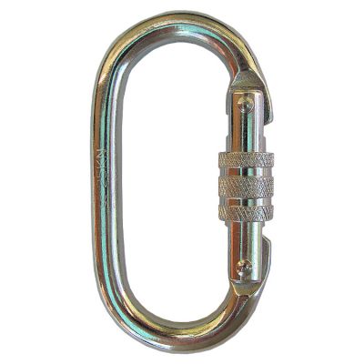 Oval carabiner COP for evacuation sling Ukrospas