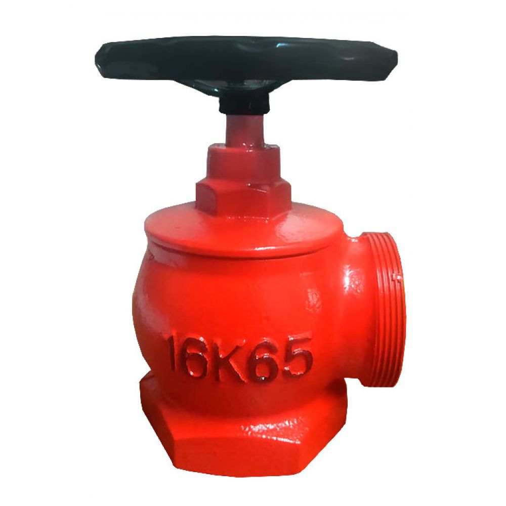 Fire valve cast iron angular DN-65 mm