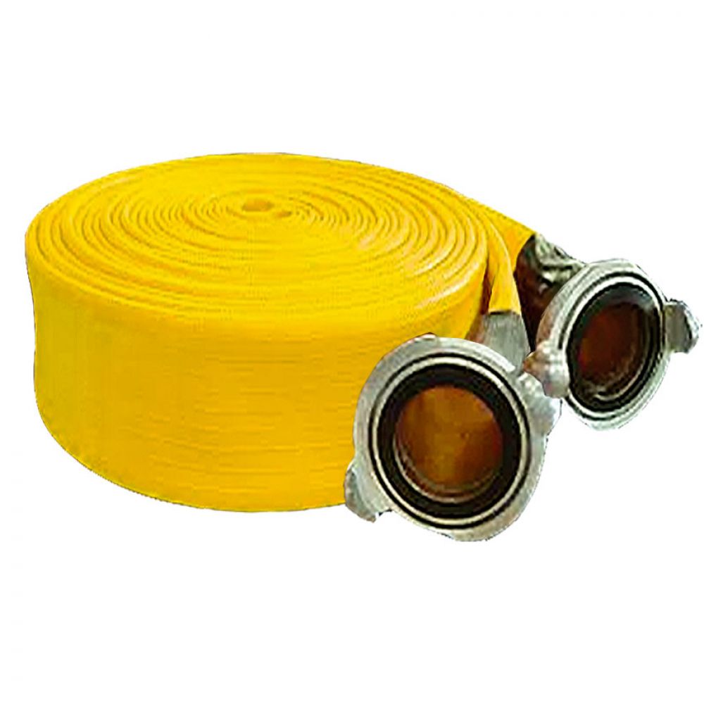 Firefighting Hose 100 mm for fire fighting equipment 4 MPa coated on both sides with Fire Hose Fittings
