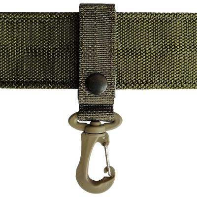 Tactical Belt Hanging Carabiner Ukrospas TK251-55 for system Molle Olive